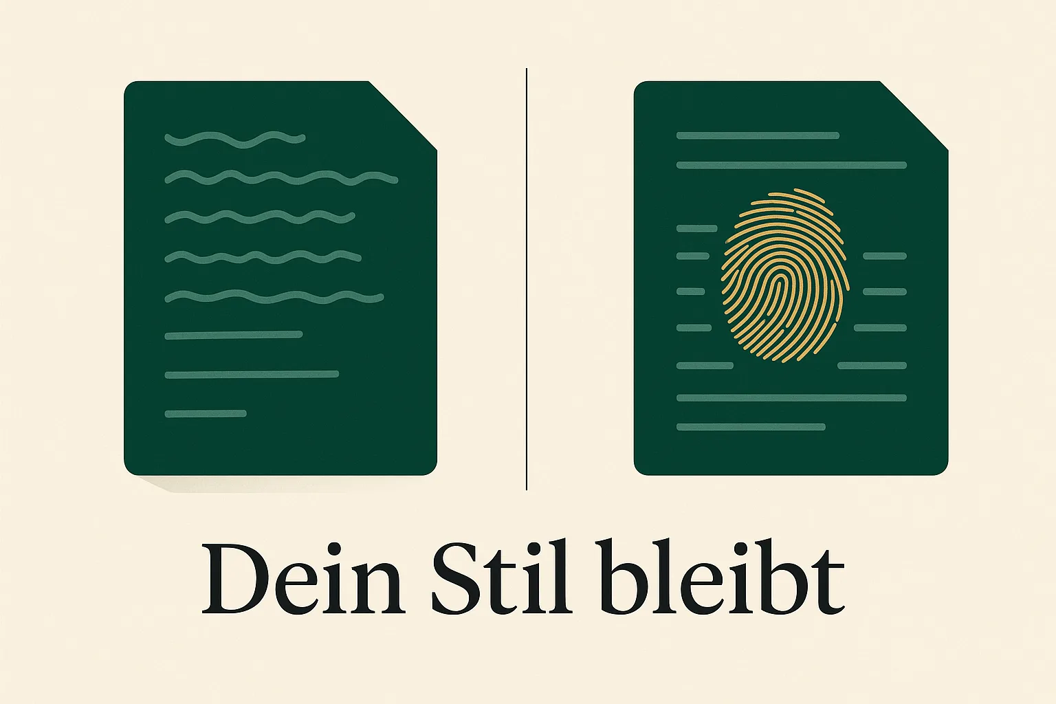 Macht KI-Lektorat generisches Deutsch? Warum dein Stil erhalten bleibt