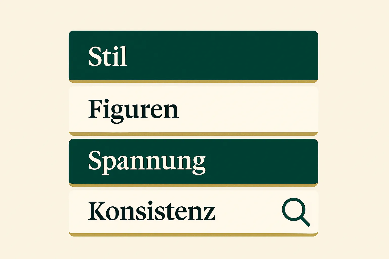 Die vier Ebenen eines Roman-Lektorats: Stil, Figuren, Spannung und Konsistenz